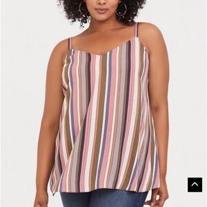 Torrid Sophie Crinkle Gauze Swing Cami